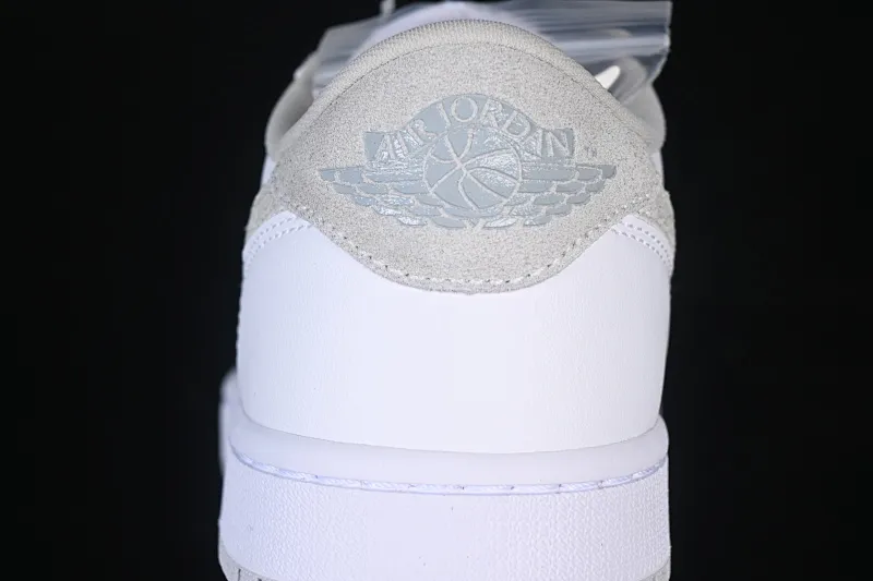 All categories Air Jordan Jordan series basketball shoes Air Jordan 1 Low Air Jordan 1 Low OG "Neutral Grey" AJ1 Joe 1 simple white gray low-top cultural casual sneakers CZ0775-100